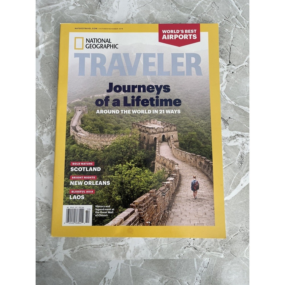 National Geographic Traveler Magazine‎ October/ November 2018 Scotland Laos